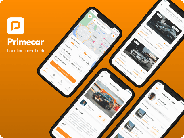 Primecar – Car Renting & Selling Mobile App
